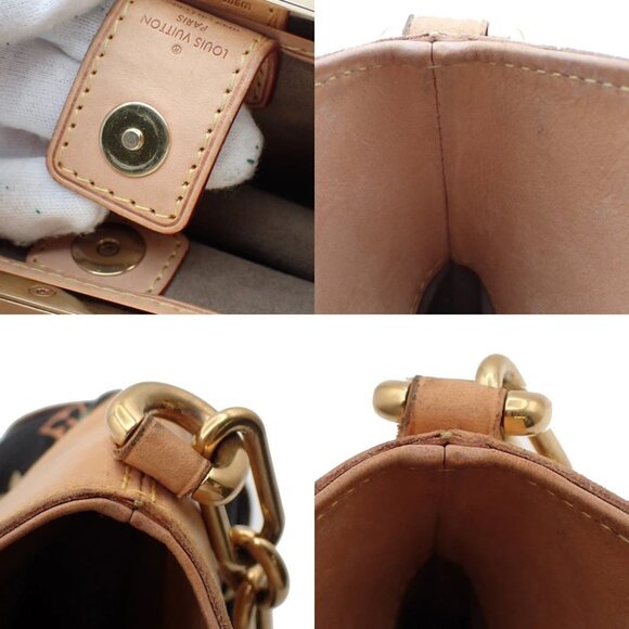 LOUIS VUITTON Judy PM Chain Hand Bag Monogram Multi Leather BK M40258 680RF488 - Picture 4 of 16